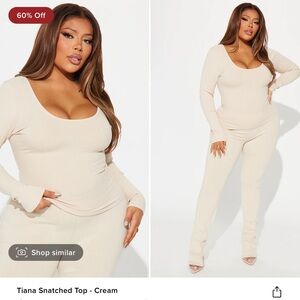 Tiana snatched cream